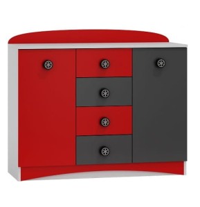 SUPER CAR N12 komoda dziecięca 120x47 w.95