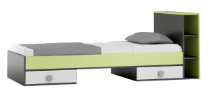 GREEN Y19 łóżko dla młodzieży 226x94 