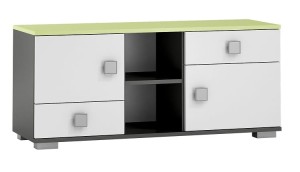 GREEN Y32 komoda młodzieżowa RTV 120x40 w.52 