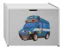 POLICJA 8 - N19 skrzynia dziecięca 80x50 w.60 