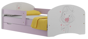 LOVE 23   ŁÓŻKO N20S + SZUFLADA  160/80