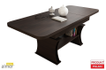 Ławostół L07 Kasztan Wenge 130(+2x40)x80 w60(+15) Ława Rozkładana Podnoszona Stół Stolik 