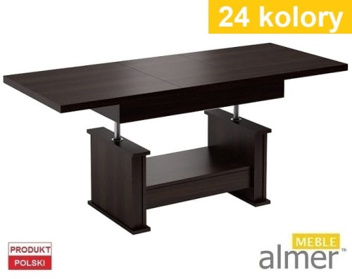 Ławostół Ława L05 z Szufladą podnoszona rozkładana do 160cm stół nowoczesna