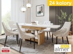 Ławostół Ława Stół L15 Szuflada Blat MDF Biały Połysk podnoszony rozkładany do 200/210cm 