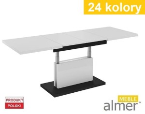 Ławostół L58-2 Ława 24 Kolory Podnoszona Pneumatycznie Rozkładana do 200cm Stół Stolik