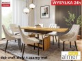 Ławostół L15 Szuflada 120(+2x40)x70 w.60(+15) Dąb Craft Złoty Czarny Ława Rozkładana Podnoszona Stół