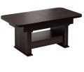 Ławostół L15 SZUFLADA 130(210)x80 w60(75) Kasztan Wenge Ława Rozkładana Podnoszona Stół