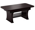 Ławostół L07 Kasztan Wenge 130(+2x40)x80 w60(+15) Ława Rozkładana Podnoszona Stół Stolik 
