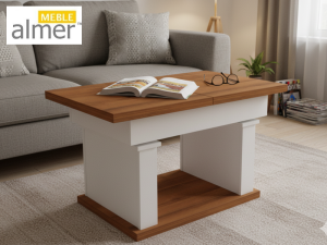 Mała Ława L63 podnoszona rozkładana 100(+40)x60 w.60(+15) Ławostół Stolik