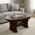 Ławostół L67 Orzech Ciemny Rozkładany Podnoszony Stół Stolik Ława