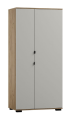 Szafa młodzieżowa ARETTO Y23 90x190 cm – Dąb Craft / Kaszmir