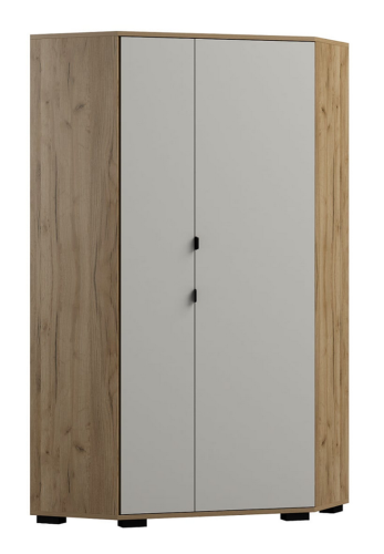 Szafa narożna dla dzieci i młodzieży ARETTO Y17 - 95x95x190 cm