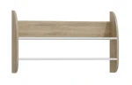 Półka wisząca dziecięca NORDI N34 - 100cm - Dąb Sonoma / Biały