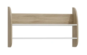 Półka wisząca dziecięca NORDI N34 - 100cm - Dąb Sonoma / Biały