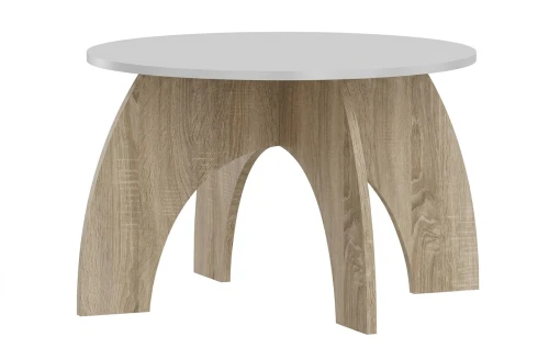 Stolik dziecięcy NORDI N29 70x70 cm – Dąb Sonoma + Biały