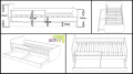 Łóżko dziecięce z szufladą BRICKS N20S 180x90 Almer Meble