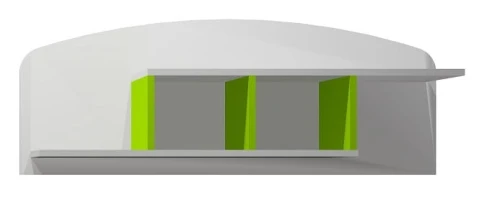 Półka Wisząca Dziecięca PIŁKA 46 N15 120x22 cm | ALMER MEBLE