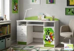 Biurko dziecięce PIŁKA 46 NB7 120x50 cm z półką na klawiaturę – polski producent