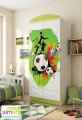 Szafa dziecięca PIŁKA 46 N9 80x53x190 cm piłkarska dla chłopca