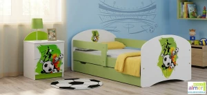 Łóżko dziecięce PIŁKA 46 N20S z szufladą 180x90 piłka nożna