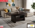 Ławostół rozkładany i podnoszony L29 z szufladą – Wenge Ciemne – 130-210 cm