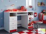 Biurko dziecięce STRAŻ POŻARNA 13 - NB7 120x50 cm szkolne