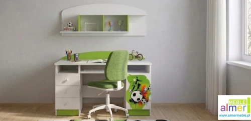 Półka Wisząca Dziecięca PIŁKA 46 N15 120x22 cm | ALMER MEBLE
