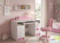 Biurko dla dziewczynki BALLERINA 37 - NB7 120x50 z szufladami