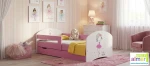 Łóżko dziecięce N20S z szufladą BALLERINA 37 – 160x80 – Dla dziewczynki     