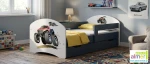 Łóżko dziecięce MONSTER TRUCK 20 z szufladą 200x90 cm | N20S