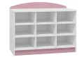 Komoda dziecięca SOWY 17 N14 – 120x47 cm – Z personalizacją koloru