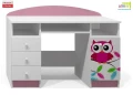 Biurko dziecięce SOWY 17 NB7 120x50 cm – z opcją cichego domyku
