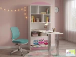 Regał z biurkiem dla dziecka SOWY 17 N36 – 80x40 cm – Meble dla ucznia