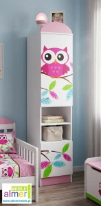 Regał dziecięcy SOWY 17  N3 – 40x40 cm – Solidny regał na książki i zabawki