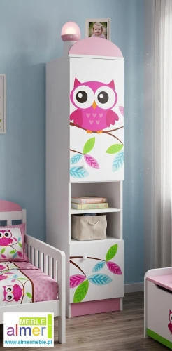 Regał dziecięcy SOWY 17  N3 – 40x40 cm – Solidny regał na książki i zabawki