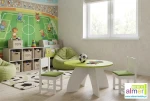 Stolik dla dziecka FOOTBALL N29 70x70 cm – Mebel do pokoju piłkarza