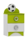 Szafka nocna dla dziecka FOOTBALL N18 – 40x40 cm – Stolik nocny dla fana piłki nożnej