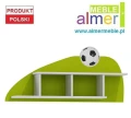 Półka wisząca dla dziecka FOOTBALL N15 - 120x22 cm - Meble dziecięce