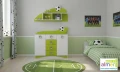 Półka wisząca dla dziecka FOOTBALL N15 - 120x22 cm - Meble dziecięce