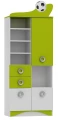 Regał dla dziecka FOOTBALL N5 – 80x40x202 cm – Sportowy regał młodzieżowy