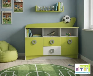Komoda dla dziecka FOOTBALL N13 – 120x47x87 cm