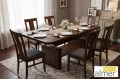 Ławostół L15 Orzech Ciemny 120(+2x40)x70 cm – Ława Rozkładana i Podnoszona 2w1 Stół