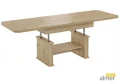 Nowoczesny Ławostół L15 Dąb Artisan 120-200 cm | Ława i Stół 2w1 z Półką