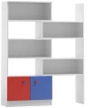 Regał dziecięcy BRICKS N37 – Regulowana szerokość 80-140 cm | Almer Meble