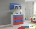 BRICKS  N16 półka wisząca dziecięca 80x22 w.45  