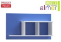 BRICKS  N16 półka wisząca dziecięca 80x22 w.45  