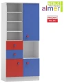 Regał Dziecięcy BRICKS N5 80x40 cm – Meble na Zabawki i Książki