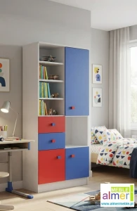 Regał Dziecięcy BRICKS N5 80x40 cm – Meble na Zabawki i Książki