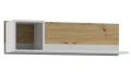 Półka wisząca ścienna ARTISAN Y8 - 110x30 cm - Dąb Artisan / Biały