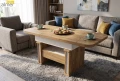 Mała Ława L24 z Szufladą Podnoszona Rozkładana 100(+40)x60 w.60(+15) Ławostół Stolik